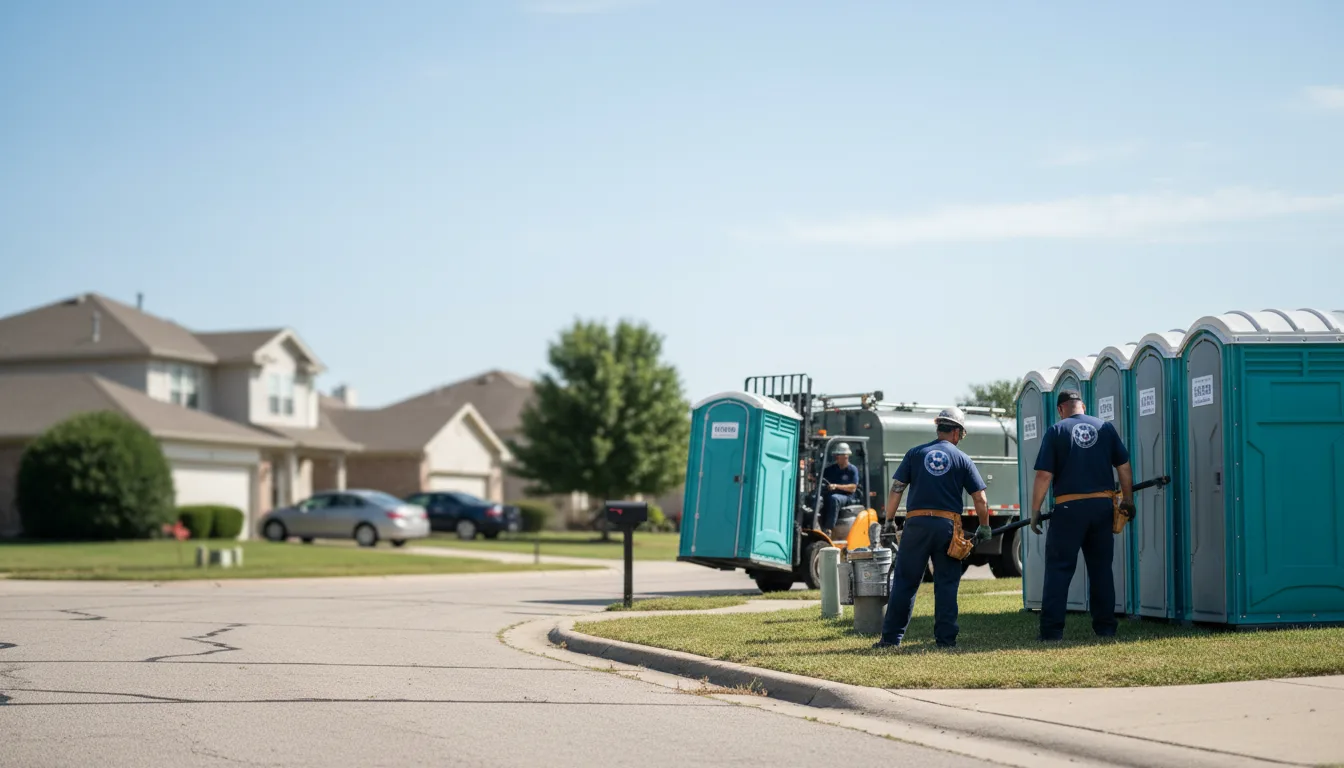 Porta Potty Rental in Saint Clair Shores, MI near me